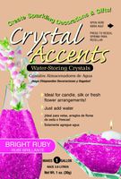 Crystal Accents CA-25B Bright Ruby 1-Ounce Bag