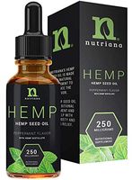 Best Hemp Oil for Sleep Aid – Natural Hemp Seed Oil Extract Drops for Sleep Support and Anxiety | Sleep Aid for Adults 250 mg of Hemp Oils