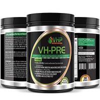 VH-PRE Pre Workout Supplements – Complete Pre Workout and Energy Drink Supplement – Workout Powder for Men and Women to Maximize Energy Levels – 30 Servings Strawberry Flavor Pre Workout Powder