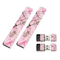 MightySkins 2 Pack of Full Coverage Skins Compatible with Juul and Charger - Conceal Pink | Protective, Durable, and Unique Vinyl Wrap Cover | Easy to Apply, Remove | Made in The USA