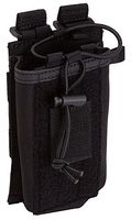 5.11 Radio Pouch Compatible with 5.11 Bags/Packs/Duffels, Style 58718, Black