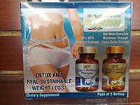 Detox Gold, Figura Pefecta Detox and Real Sustainable Weight Loss Pack of 2 Bottles