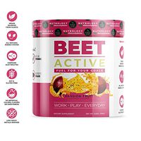 Beet Active - All Natural Vegan Pre Workout Supplement with Electrolytes - 30 Servings - Nutrology