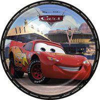 Disney's Cars Dinner Plates, 8-Count Packages (Pack of 6)