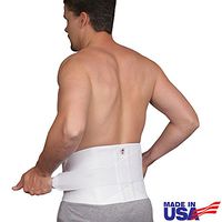 Core #6062 Dual Pull Criss Cross Elastic Lumbosacral Back Support Size Large