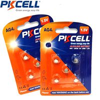 AG4 G4 SR626W LR626 LR66 177 L626 377 Alkaline Watch Batteries (10pc-2card)