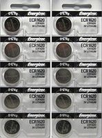 10 Energizer CR1620 Lithium Batteries Size: 10 Pack, Model: , Electronics & Accessories Store