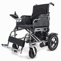 YOLANDEK New Model Electric Wheelchair - Best Foldable Lightweight Best Heavy Duty Lithium Battery Electric Power - Lightweight and Durable
