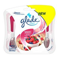 Glade Plugins Scented Oil Air Freshener, Radiant Berries, 3 count, 2.01 Fluid Ounce