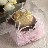 Efavormart 3x3 Clear Favor Box- Set of 25