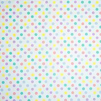 5ct Multi-Color Pastel Polka DOTS Tissue Paper for Gift Wrapping 20"x30" Sheets nfLG -959