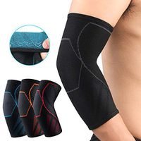 Elbow Brace Compression Support Sleeves for Tendonitis, Arthritis, Bursitis, Tennis & Golfers Elbow Brace, Workouts, Weightlifting, Reduce Joint Pains, Treatment & Prevention & Protection & Recovery