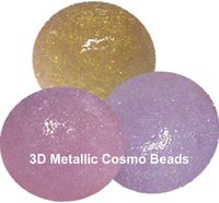 3D Metallic Specks Inside The Water Beads Amazing for Stress Ball Calm Down Toy, Building Kids Fine Motor Skills and Sensory Play 3600 Beads (Pink)