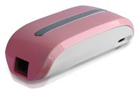 Pyle PBC5200PN Universal 5200 mAh 2-in-1 Power Bank and Wi-Fi Router Backup External Battery with USB Charging Cable and 5 Adapters - Retail Packaging - Pink