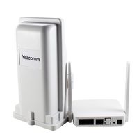 4G Outdoor CPE WiFi Router, Yeacomm 3G 4G IP66 LTE CPE Kit | LTE Unit with Sim Card Slot + Indoor AP WiFi Hotspot, 150Mbps CAT4 Mobile WiFi Router for Home/Office, Remote Area Internet Connect B20