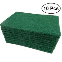 BESTONZON Dish Bowl Scouring Pads Kitchen Scrub Cleaning Sponge 10pcs