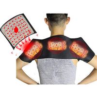 Tourmaline Self-Heating Shoulder Support Massager Magnetic Cervical Frozen Shoulder Pad Massage