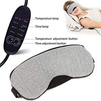Heated Eye Mask Electric USB Heating Eye Mask Steam Eye Mask , Adjustable Temperature Warm Heated Eye Massage Relieve Dry Eyes Fade Black Eye Blepharitis Tired Eyes Puffy Eyes