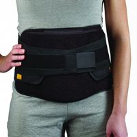 Corflex Disc Unloader LSO Back Brace - Back Pain Brace-M-10" Anterior Panel - Black