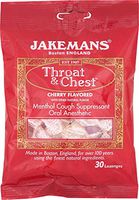 Jakemans (NOT A CASE) Lozenge Throat and Chest Menthol Cherry, 30 pc