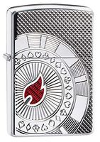 Zippo Armor Poker Chip Design