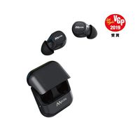 Mavin Air-X True Wireless Bluetooth 5.0 Earbuds with Charging Case,10hr Battery, IPX5 Sweat Proof, Built-in Latest SoC,10 mins Quick Charge: Up to 100 ft. Range, Noise Cancelling Sports Earbuds,Black