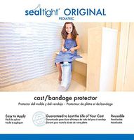 Seal-Tight Original Pediatric Cast Protector Waterproof Kids Cast Cover for Medium Leg (18in Length)