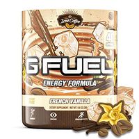 G Fuel French Vanilla Iced Coffee (40 Servings) Elite Energy and Endurance Formula 9.8 oz.