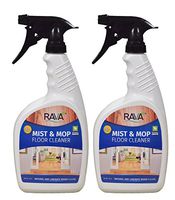 RAVA Mist and Mop Wood Floor Cleaner Better Than Bona 2 Bottles no Rinse no Streak no Haze