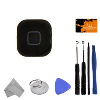 Home Button for Apple iPod Touch 5th Gen (Black) with Tool Kit