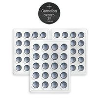 Camelion CR2025 3 Volt Lithium Button Coin Cell Battery (60pk)
