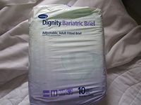 Hartmann Dignity Bariatric Brief Adjustable, Adult Fitted Brief XXXL, Package of 10