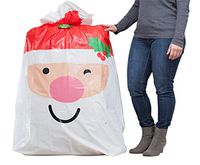 Hallmark 56" Jumbo Christmas Gift Bag (Extra Large Santa Bag for Big Presents)