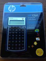 HP 10bll Financial Calculator