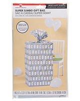 American Greetings Plastic Gift Bag, Multi-Colored