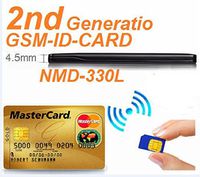 REAL 4.5 W GSM ID BOX Card NMD-330L with spy wireless earpiece Kit GSM Neckloop (Only GSM Card)