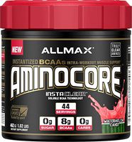 ALLMAX Nutrition Aminocore BCAAs, 100% Pure 45:30:25 Ratio, Watermelon Candy, 462g