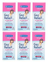 De La Cruz Gas Relief Drops for Infants (Quita Colicos), Natural Cherry Flavor, No Dyes, Alcohol, Saccharin or Artificial Colors, Made in USA 1 FL. OZ. (6 Bottles)