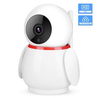 720P FHD IP Camera Wireless Penguin-Shaped Indoor Surveillance Camera with Cloud Storage/IR Cut/Enhanced Night Vision/Motion Detection/Two-Way Audio for Home Security(US Plug)