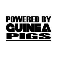 Custom Brother - POWERED BY GUINEA PIGS Car Laptop Wall Sticker