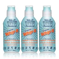 Whip-It 3 Pack 9oz Laundry Stain Stick Stain Remover - Super Concentrated - Fresh Scent - All Natural - Removes Tough Stains & Odor