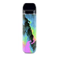 IT'S A SKIN Decal Vinyl Wrap for Smok Novo Pod System Vape Sticker Sleeve Cover/Water Colors Trippy Abstract Pastel Preppy