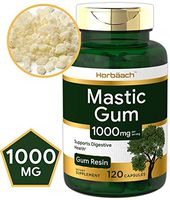 Horbaach Mastic Gum 1000mg 120 Capsules | Non-GMO & Gluten Free