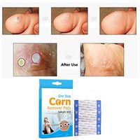 Reddhoon 12 Pcs/2 Box Corn Remover Pad, Plantar Wart Callus Remover, Chinese Herbal Natural Foot Corn Remover Pads