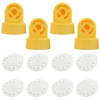Nenesupply Compatible Membranes and Valves for Medela Breastpumps. Use on Medela Pump in Style Swing Symphony Harmony Manual Not Original Medela Pump Parts. Replace Medela Membrane and Medela Valves
