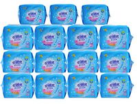 Super Slimguard Sanitary Napkin Towel Pads 15 Pack (Total 150-count) (100pcs Day+50pcs nignt)