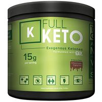 Exogenous Ketones Supplement Full Keto | (15g Per Serving = 15 Minutes to Ketosis) | Chef Formulated Chocolate Flavor Beats Every Taste Test