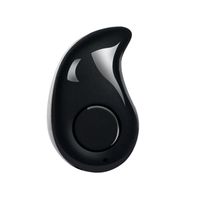 Bluetooth 4.1 Headset S530 Earphone Invisible Wireless Headphone Stereo Bluetooth S530 V4.1 Ultra-small In-Ear Earbud Mini Invisible Wireless Earpiece (Black)