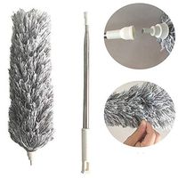 firlar Microfiber Duster for Cleaning with Extension Pole, Flexible and Extendable Duster for Cleaning,Long Extendable Pole Washable Bendable for Cleaning