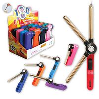 5 Pack WINLITE Utility Lighter 180 Degree Turnable Refillable Candle Lighter